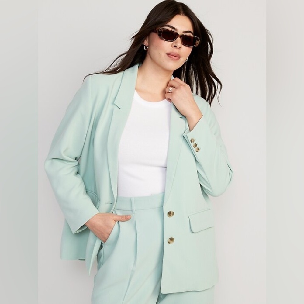 Old Navy Mint 2 Button Blazer - image 5